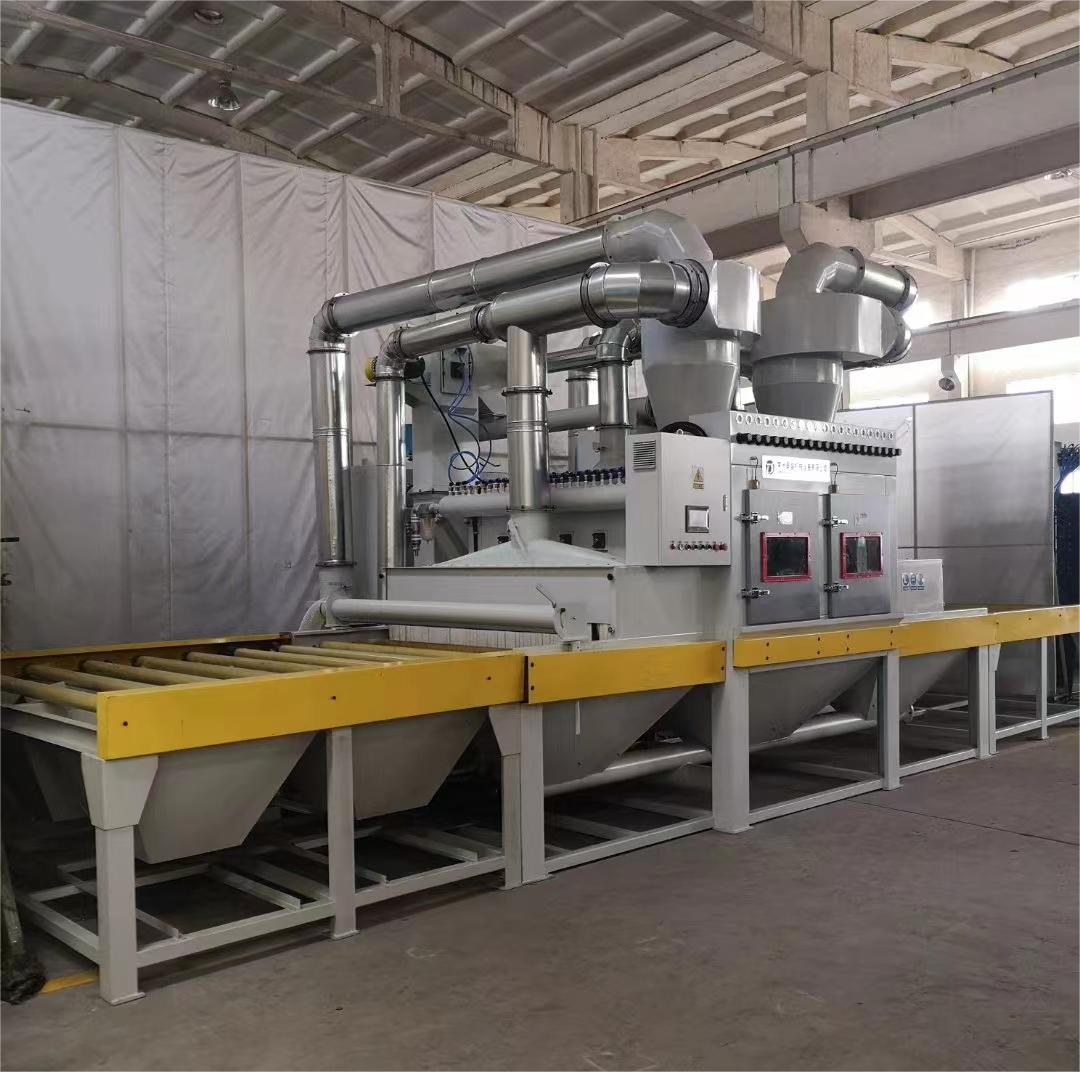 漯河抛丸机跑砂是什么原因