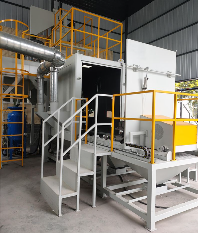 漯河全自动喷砂机 实现无人化高效生产